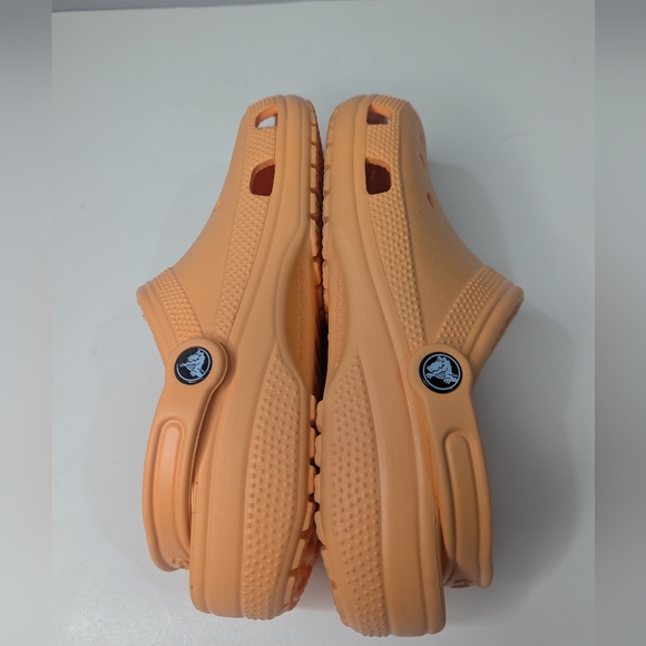 Crocs Classic Clogs Peach/Orange Unisex M8 W10 - Picture 4 of 8